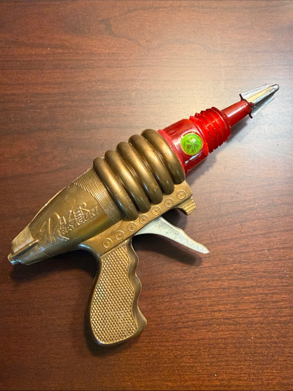 Vintage Razer Ray Light-Up Gun Toy WORKS! Sound & Spark Light!
